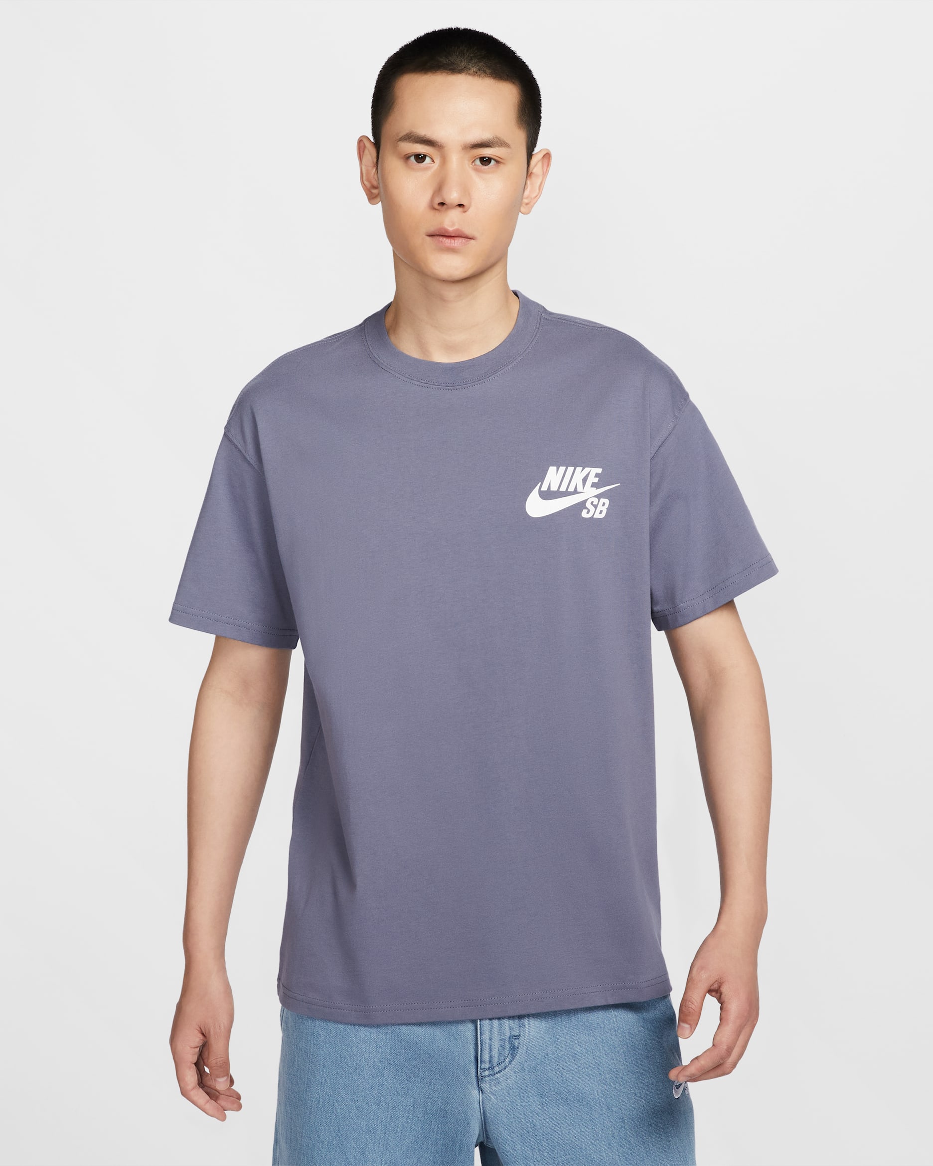 Nike SB 刺繍ロゴ Tシャツ ホワイト Nike SB Logo White T-Shirt | Zumiez